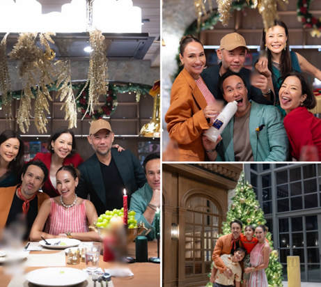 ครอบครัว สิริสันต์ เปิดบ้านฉลองคริสต์มาสอบอุ่น เจนสุดา ปานโต–เก๋ ชลลดา ร่วมปาร์ตี้พร้อมหน้า
