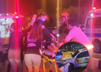 ระทึกกลางเมืองลำปาง! ชนวินาศสันตะโร 6 คันรวด เจ็บ 7 คน กู้ภัยเร่งนำส่งโรงพยาบาล