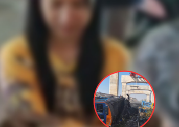 สาวรอดตายเครนถล่มทับรถไฟ เล่านาทีระทึกได้ยินเสียงตูม ก่อนคลานหนีตายท่ามกลางกลิ่นน้ำมัน ญาติทำพิธีรับขวัญน้ำตาคลอ