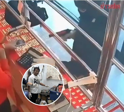 ที่แท้ ส.ท.คนดัง บุกร้านทองใช้ปืนจี้พนักงาน สุดท้ายลนลานไม่ได้ทองสักเส้น เปิดปากสารภาพ หนี้สินรุมเร้า ไร้ทางออก