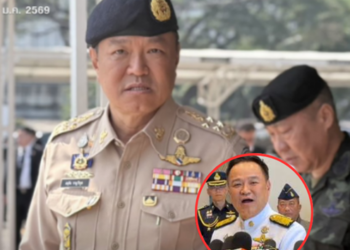 อนุทิน ชาญวีรกูล ลงพื้นที่ชายแดน สระแก้ว เยี่ยมทหาร–ชรบ. เมินกระแส พิธา ลิ้มเจริญรัตน์–พรรคประชาชน