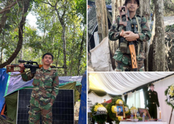 คุยโวไม่ทันข้ามวัน! มือสไนเปอร์ กัมพูชา อ้างสอยทหาร ไทย ร่วง 72 นาย ล่าสุดน้องชายโพสต์ภาพงานศพ ถูกไทยยิงสวนดับ