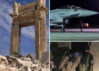 อังกฤษส่ง “เครื่องบินรบไทฟูน” ผนึกทัพฟ้า ฝรั่งเศส ถล่มคลังอาวุธไอเอสใน ซีเรีย ยับเยิน