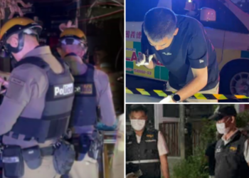 เดือดกลางร้าน! น้ำแข็งหายจุดชนวน ชายโวยวายคว้ามีดแทงคน ก่อนหนีไม่รอดถูกจับคาที่