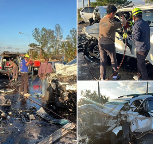 รศ.อาจารย์มหาวิทยาลัยดัง ดับสลด ประสบอุบัติเหตุรถชนประสานงาที่ จ.ร้อยเอ็ด