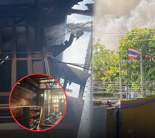 ระทึก! ไฟไหม้ “วัดมหาธาตุ” เพชรบุรี เจ้าหน้าที่ระดมกำลังคุมเพลิง เร่งสอบสาเหตุ