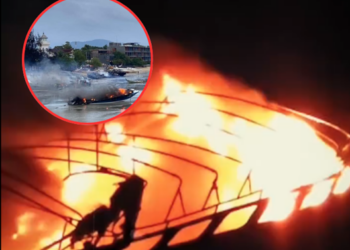 เปิดสาเหตุสปีดโบ๊ตระเบิด! ไฟไหม้จนเชือกขาด ลอยชนเรือใกล้เคียง ลุกลามเสียหายรวม 23 ลำ