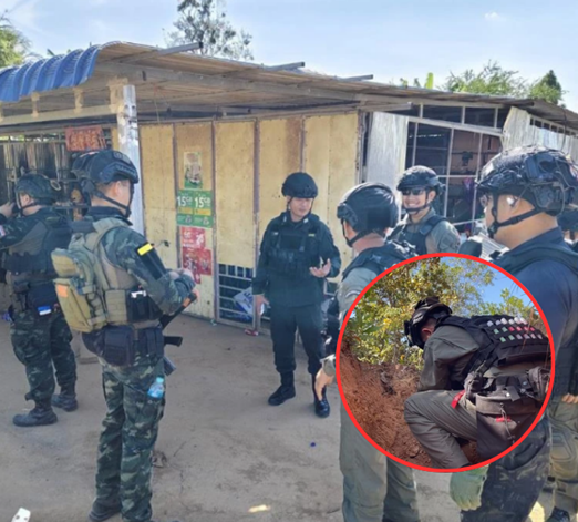 EOD เข้าทำลายวัตถุระเบิดตกค้างของฝ่าย กัมพูชา เคลียร์พื้นที่ สร้างความปลอดภัยชาวบ้านก่อนทำเกษตร